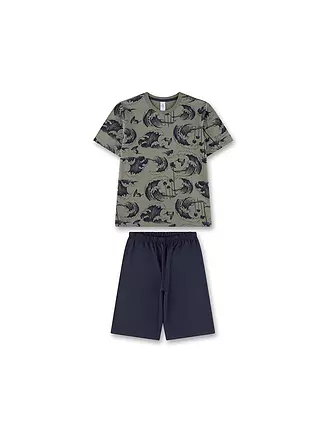 SANETTA | Jungen Pyjama Set 2-teilig T-Shirts und Shorts | 